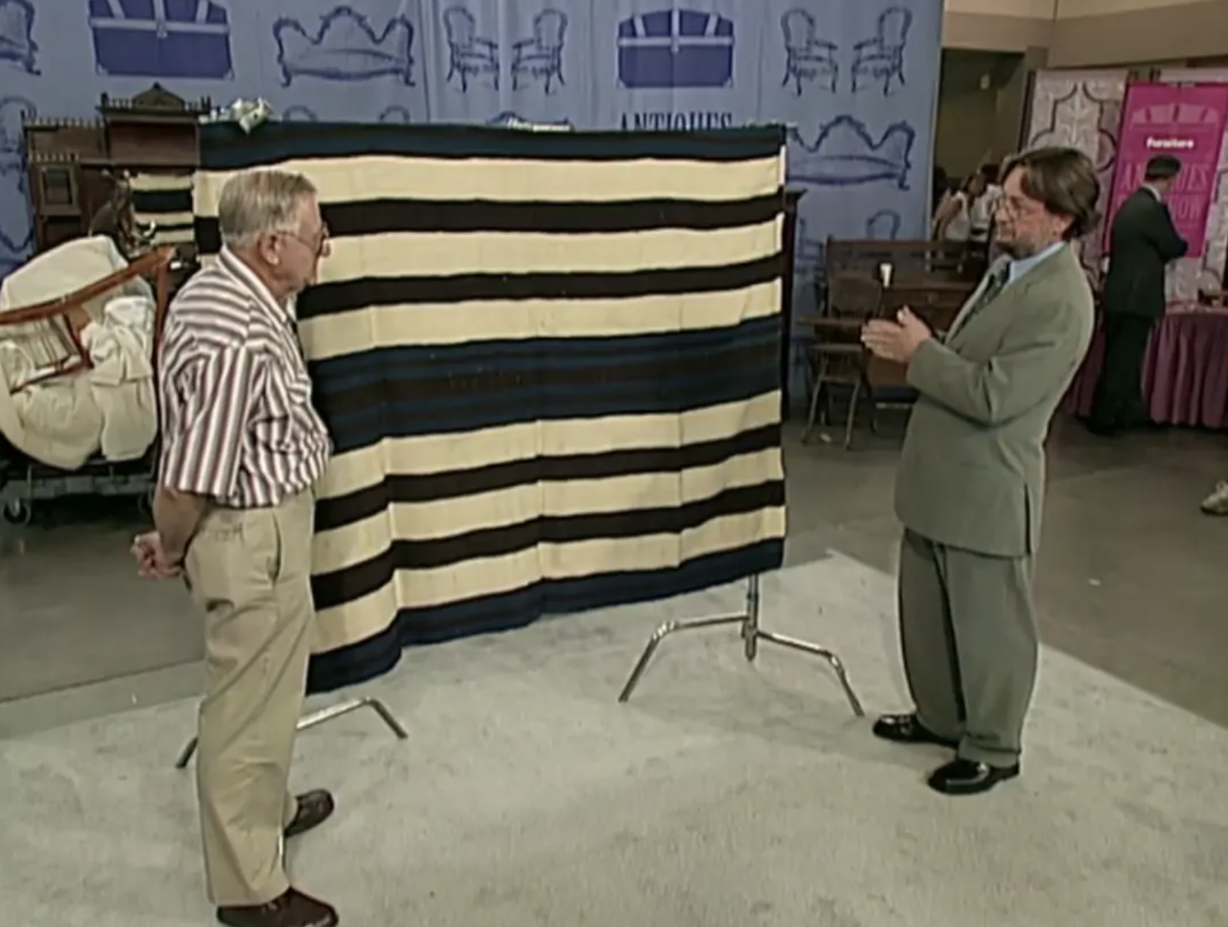 native american blanket antiques roadshow - M I No